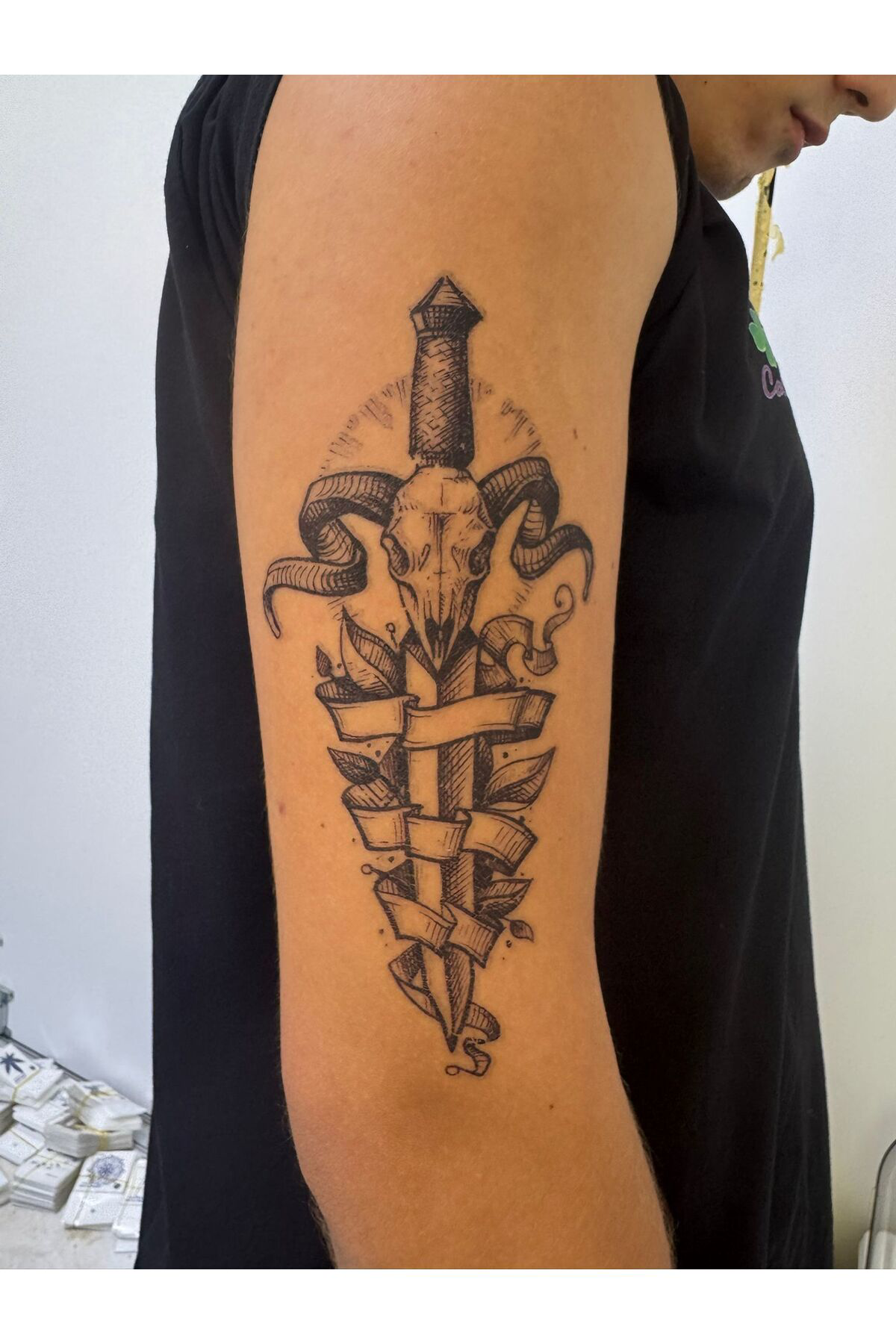 Arescollection Gerçek Görünümlü 3 D Suya Denize Dayanıklı Geçici Dövme Holiday T