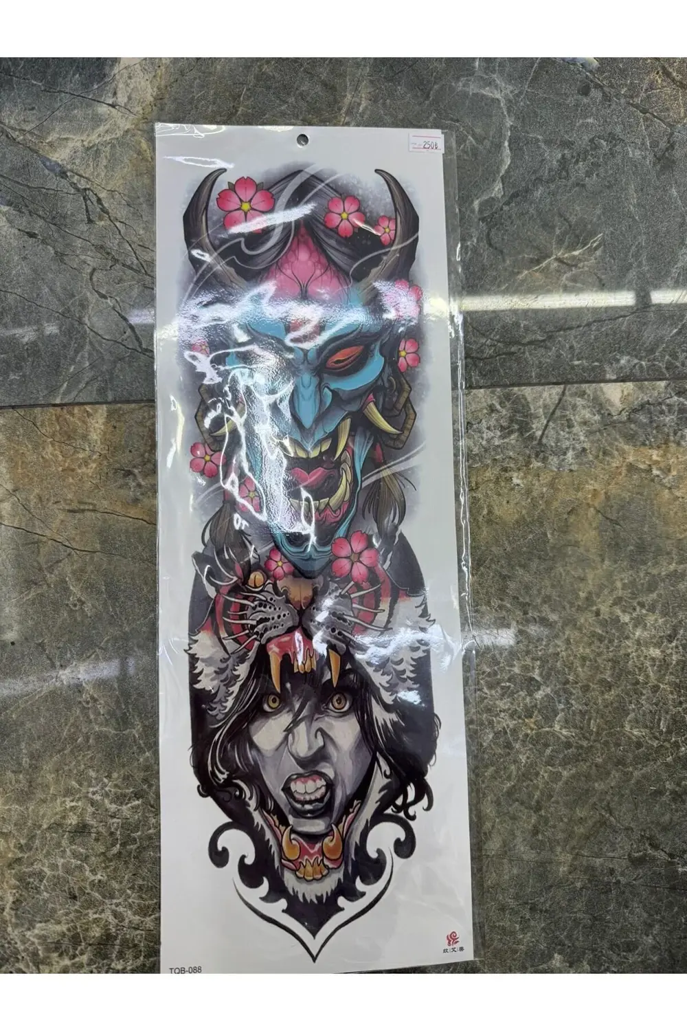 Gerçek Görünümlü 3d Suya Dayanıklı Kol Bacak Kaplama Geçici Dövme