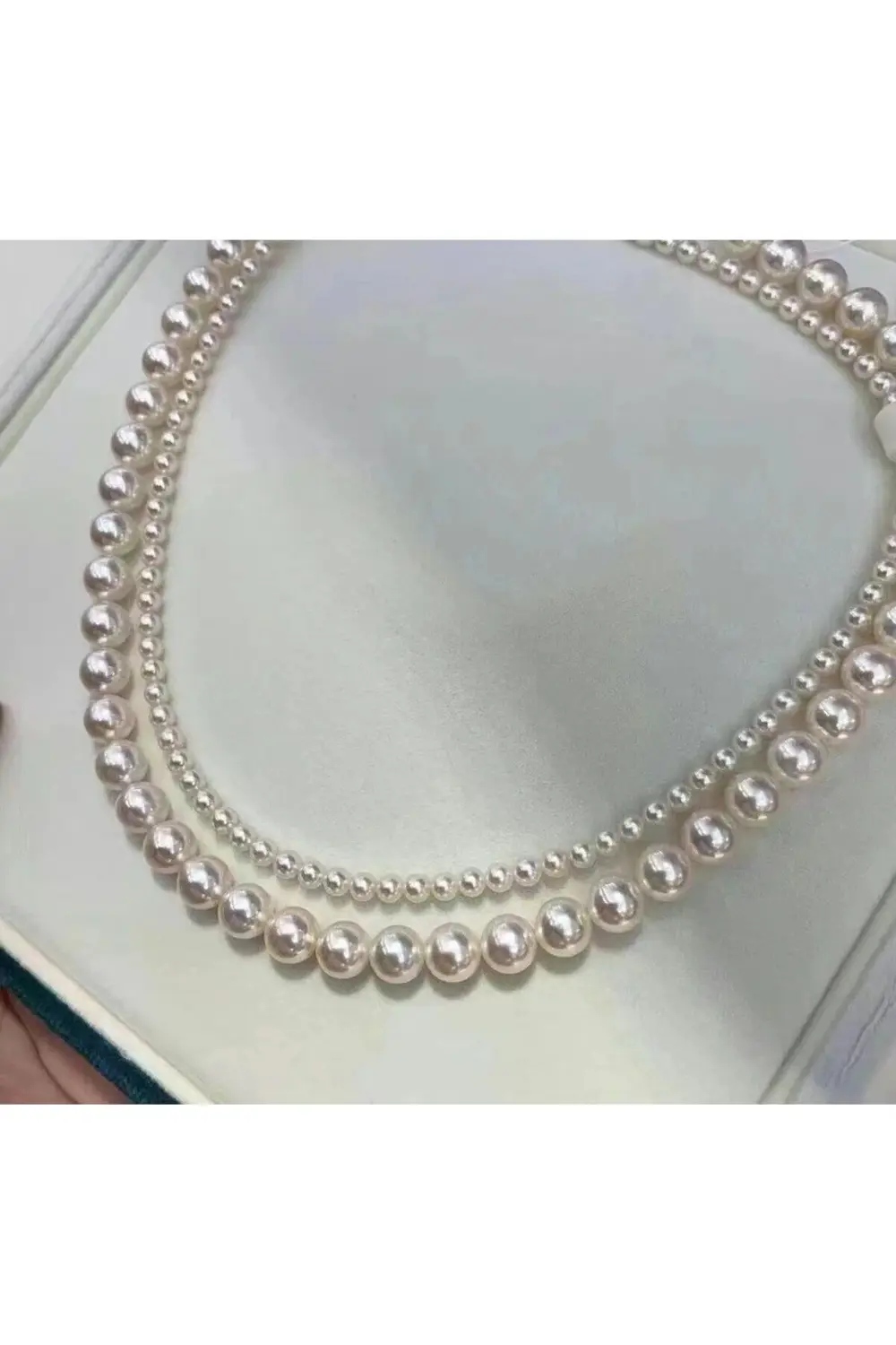 Gerçek Mayorka İnci Set Kolye Takımı