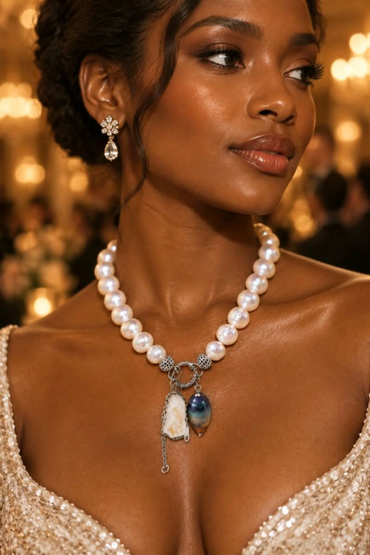 Gerçek Okyonus İncisi Doğal Taşlı Kombin Gerçek Okyonus İncisi Doğal Taşlı Kombin
