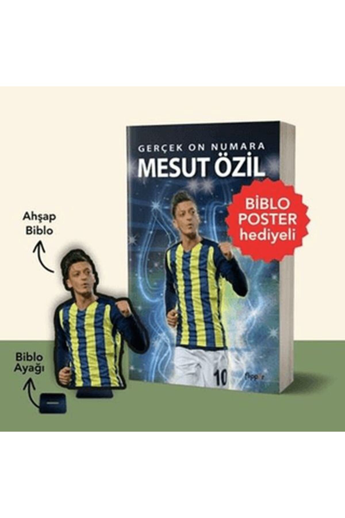 Flipper Yayınları Gerçek On Numara Mesut Özil Biblo Poster Hediyeli
