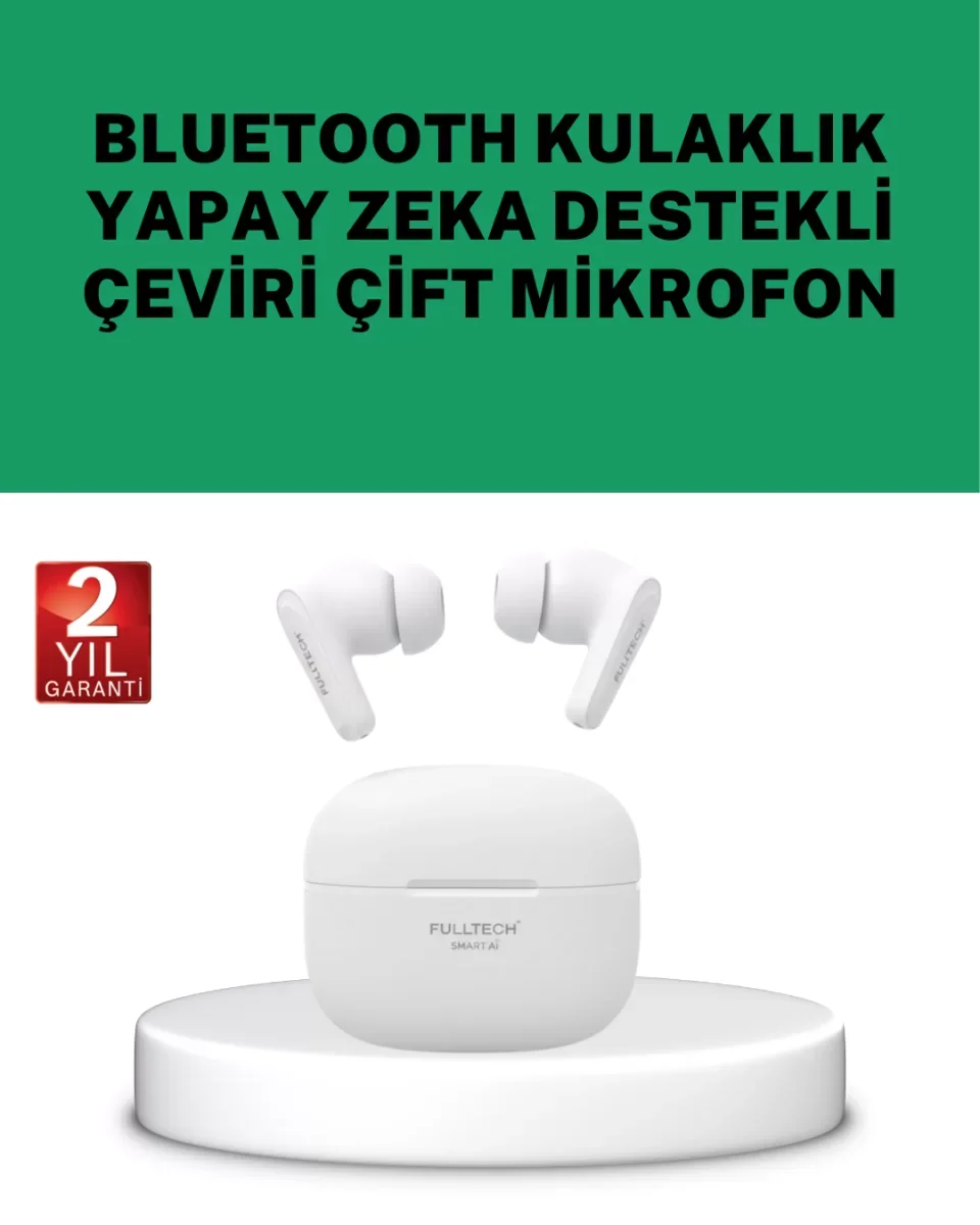 Gerçek Zamanlı Çeviri Özellikli Kablosuz Kulaklık Profesyonel Kul