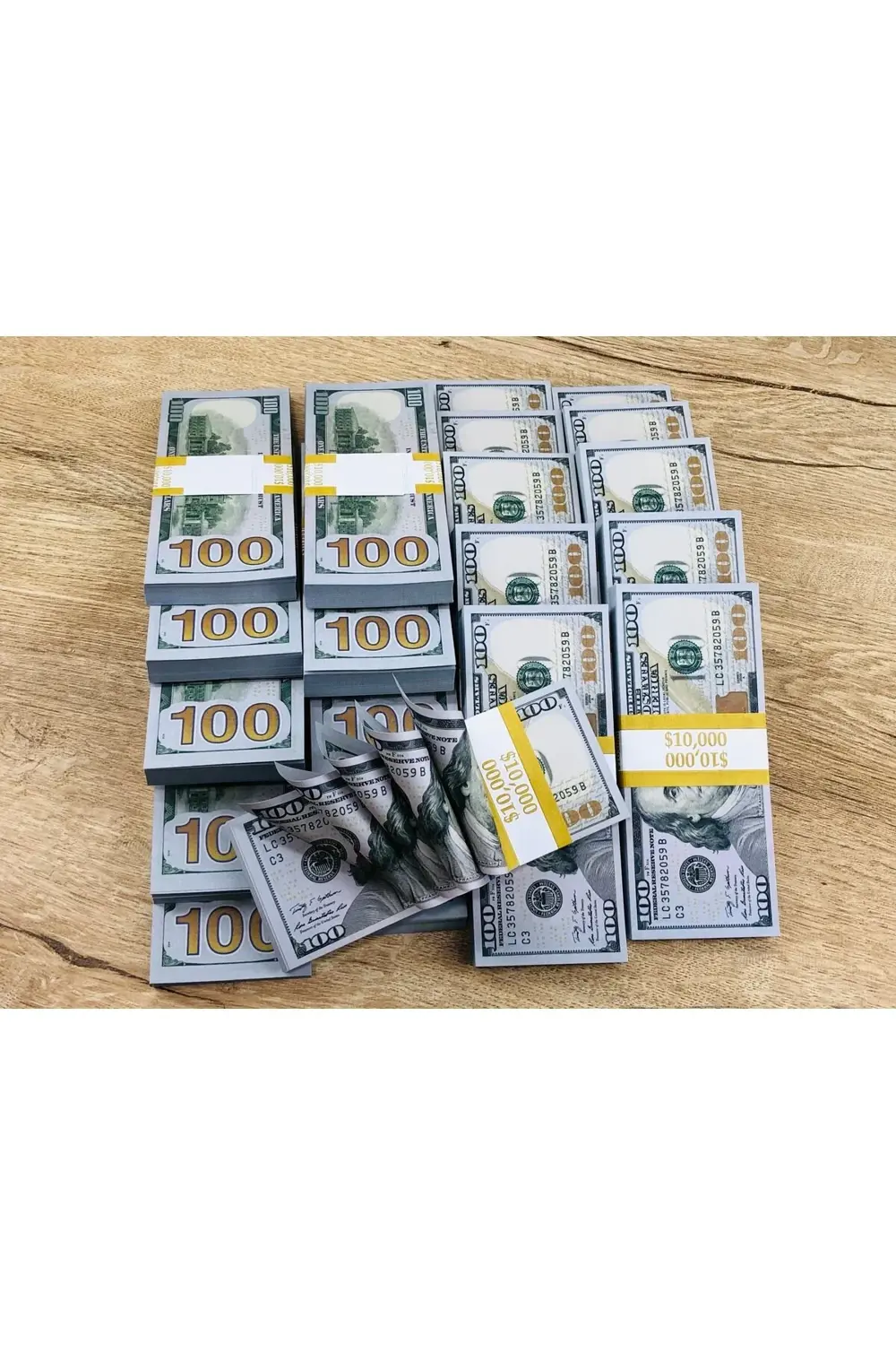 Gerçekci 1. Kalite Gramajlı 20000 Dolar 2 Deste Kına Parası