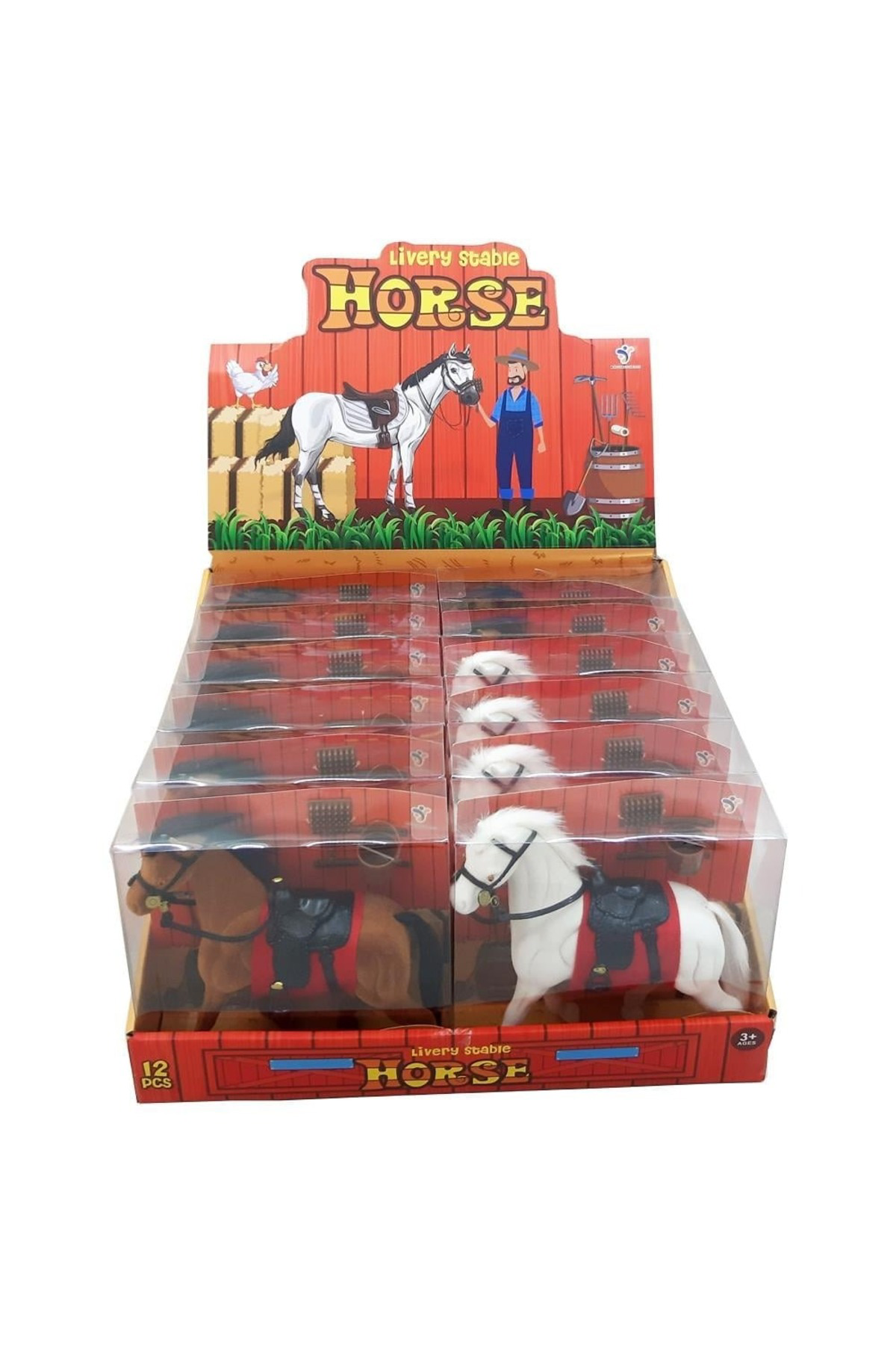 Oyuncak Store Gerçekçi Görünen Figür Yarış Atı