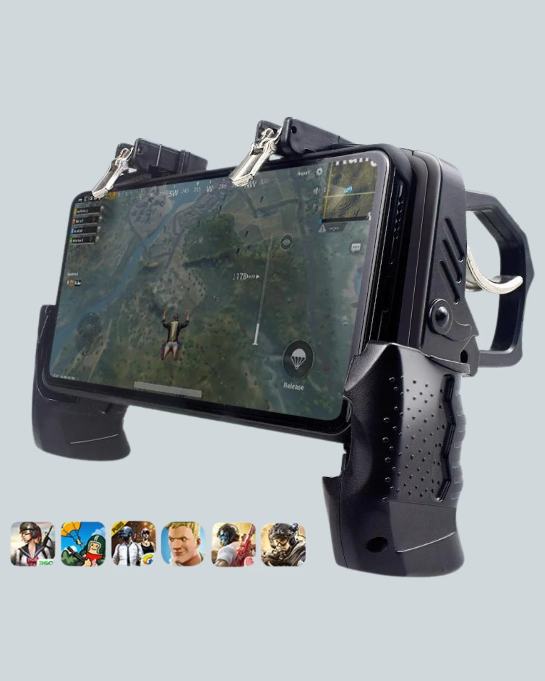 Gerçekçi Oyun Deneyimi Sunan Dört Parmak Mobil Gamepad