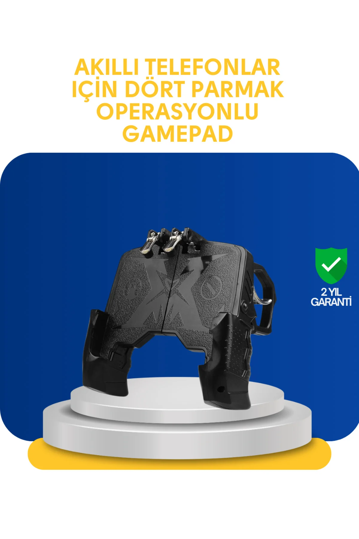 Gerçekçi Oyun Deneyimi Sunan Dört Parmak Mobil Gamepad