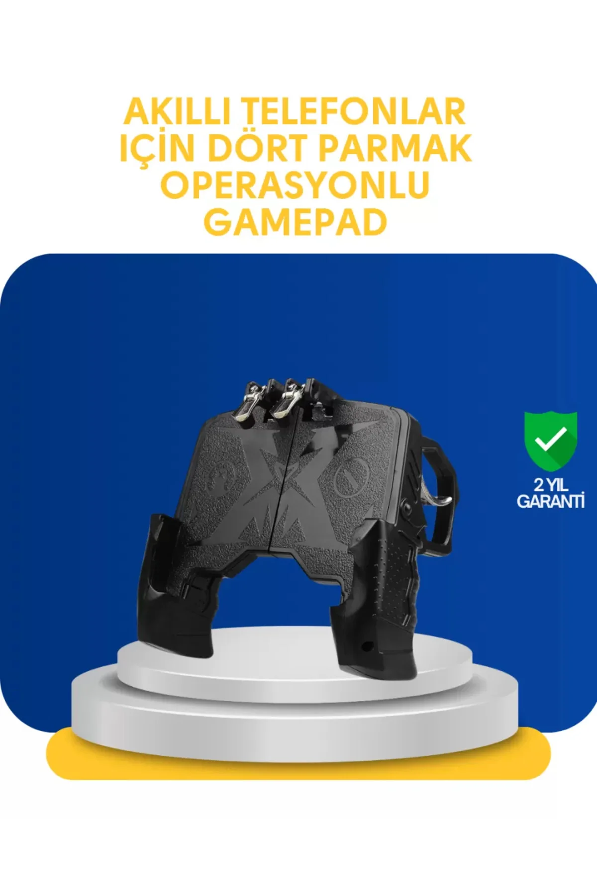 Gerçekçi Oyun Deneyimi Sunan Dört Parmak Mobil Gamepad