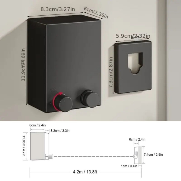 Geri Çekilebilir Pratik Çamaşır Kurutma İpi