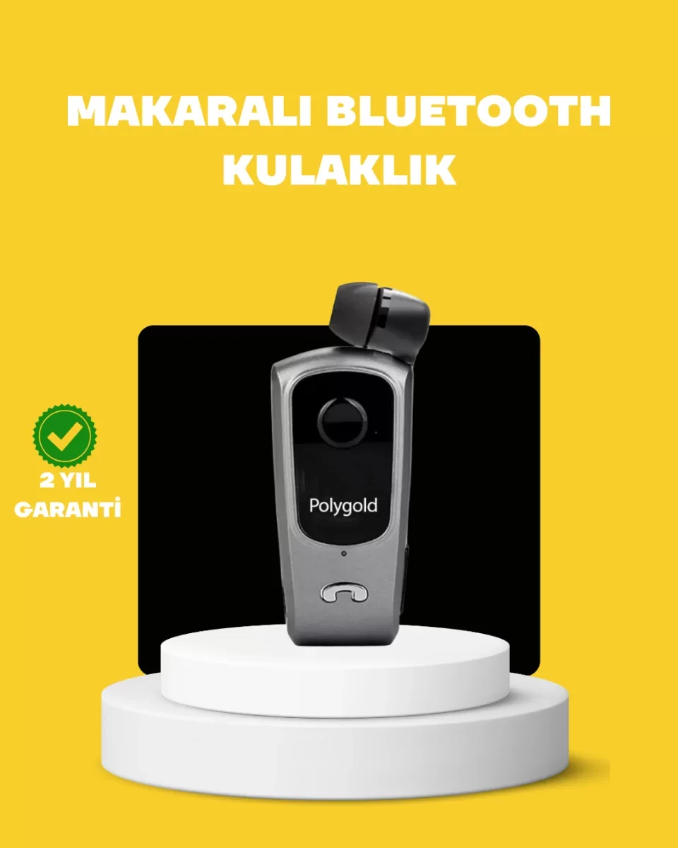 Geri Çekilebilir Kablolu Bluetooth İş Kulaklığı - Lisinya