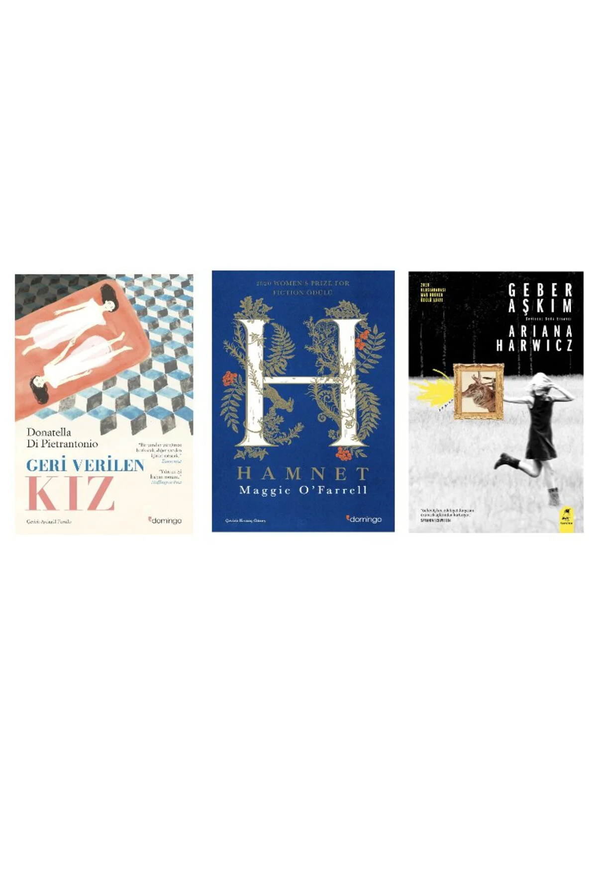 geri verilen kiz+ hamnet+ geber askim=(3kitap)