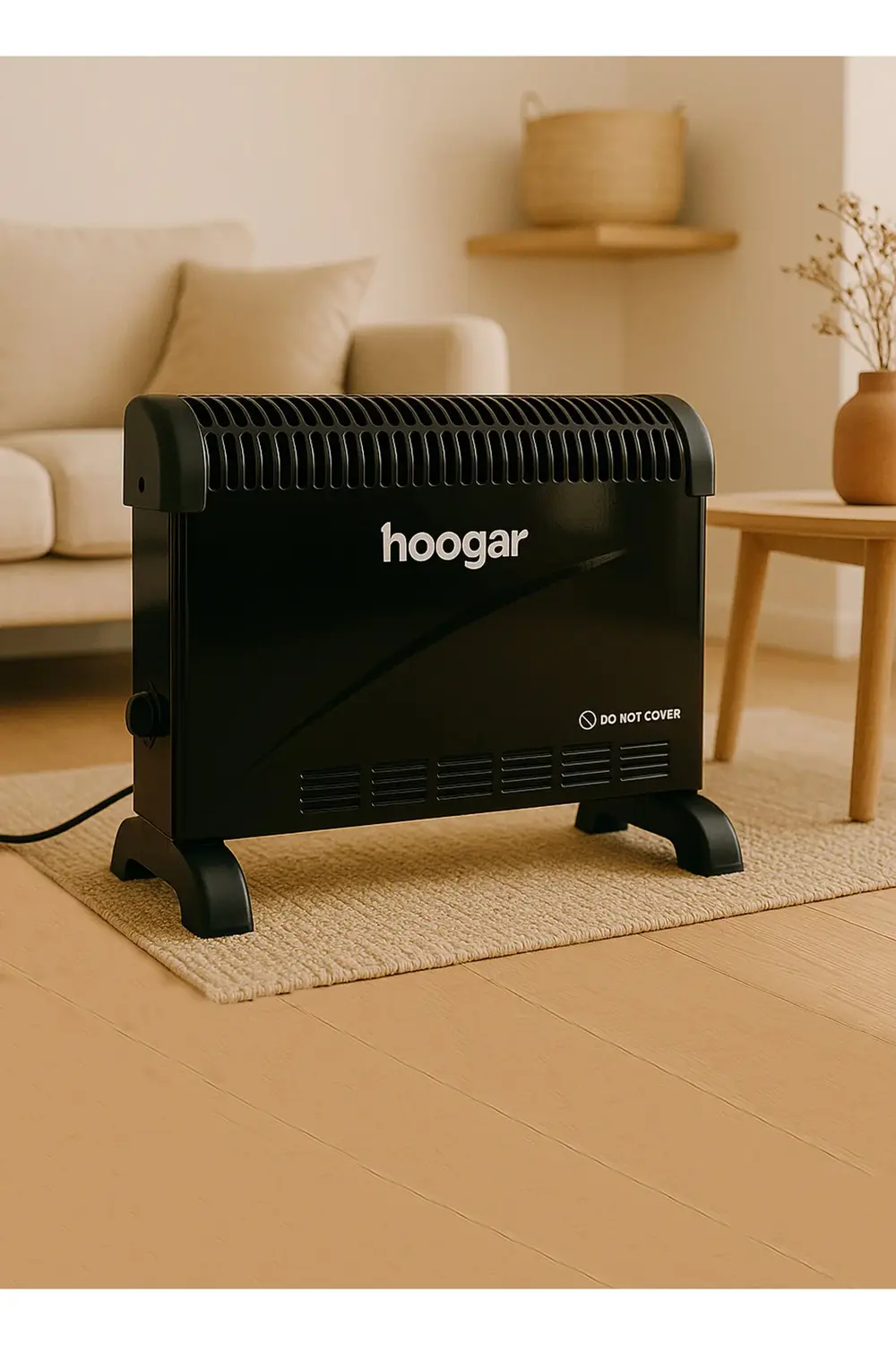 German CH-2000 Black Homojen Teknoloji Yeni Nesil Sessiz Konvektö