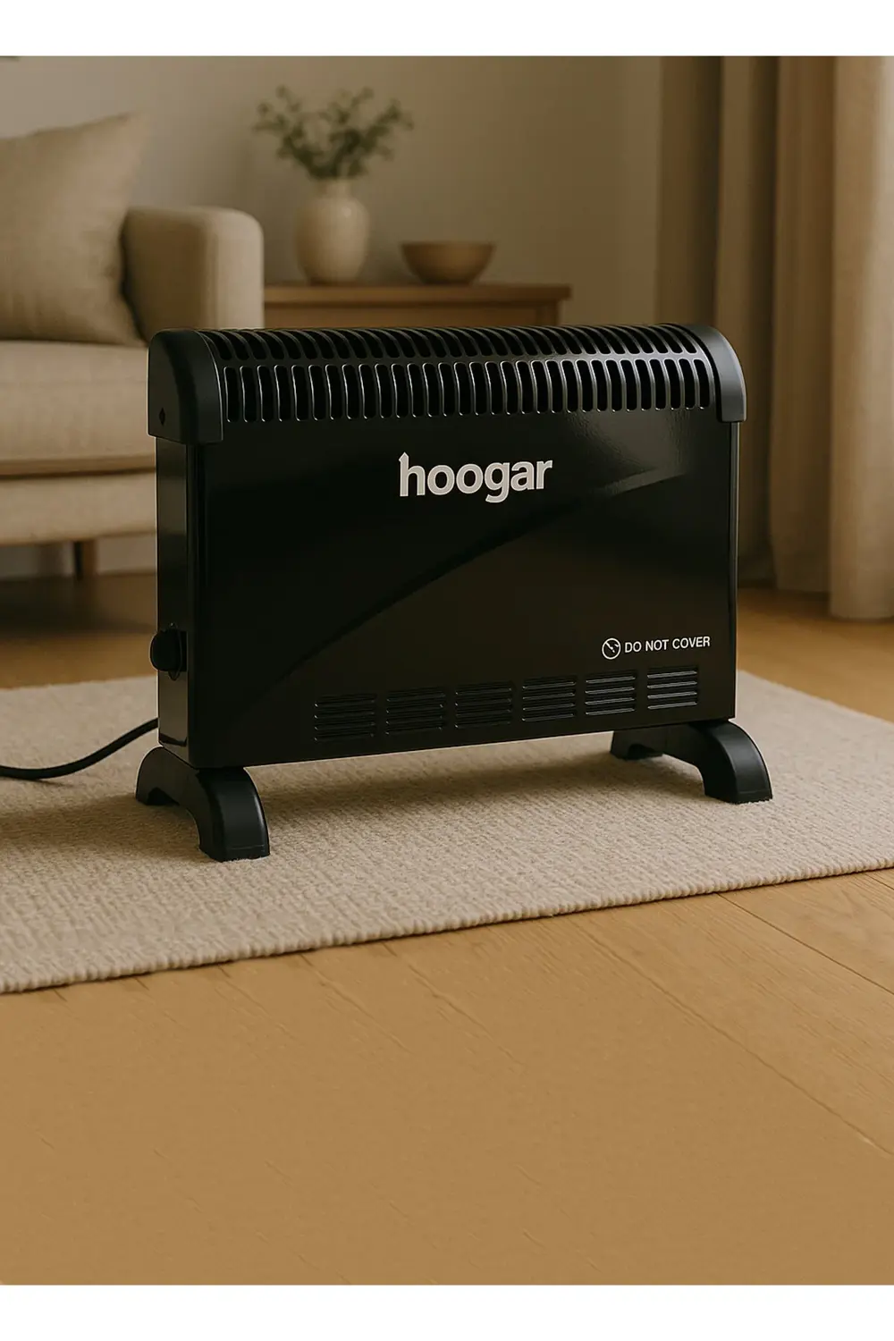 German CH-2000 Black Homojen Teknoloji Yeni Nesil Sessiz Konvektö