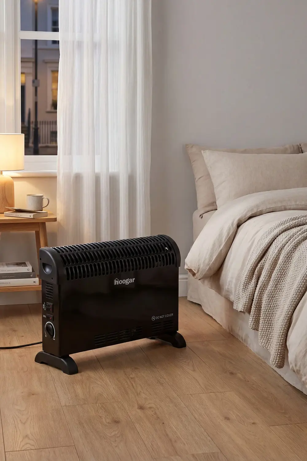 German CH-2000 Black Homojen Teknoloji Yeni Nesil Sessiz Konvektö