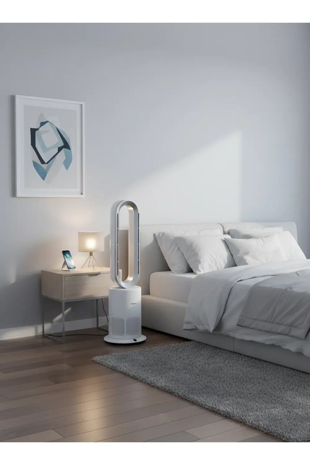 German Schweizer Alpen O2 Hepa Filtre Clean Hot Cool 3 in 1 Hava