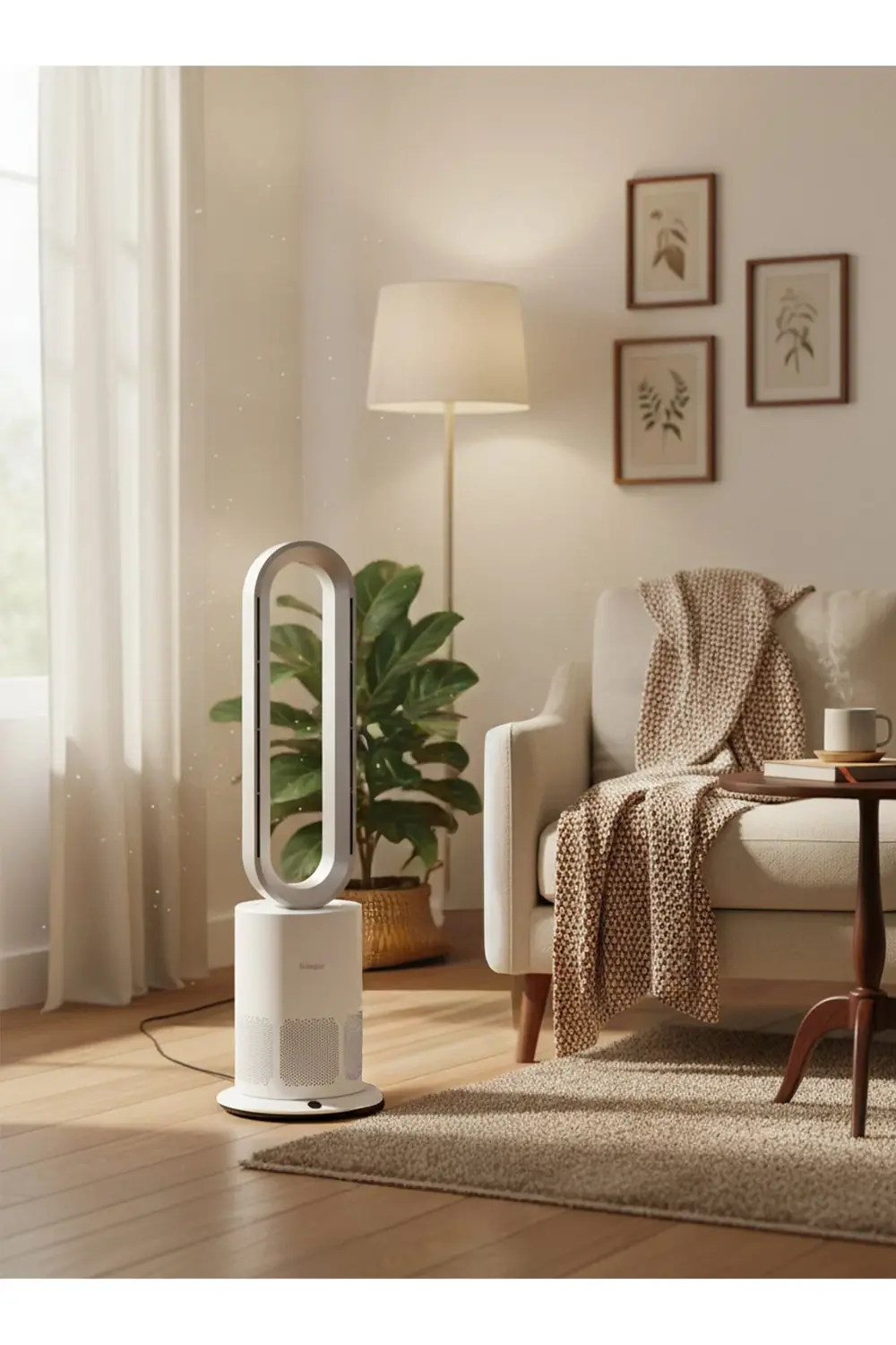 German Schweizer Alpen O2 Hepa Filtre Clean Hot Cool 3 in 1 Hava