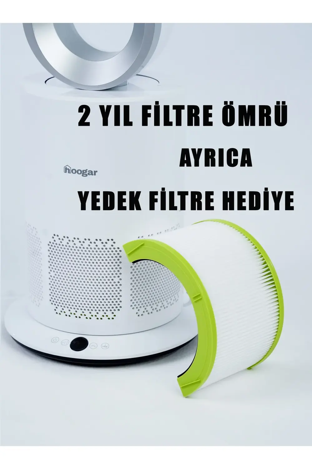 German Schweizer Alpen O2 Hepa Filtre Clean Hot Cool 3 in 1 Hava