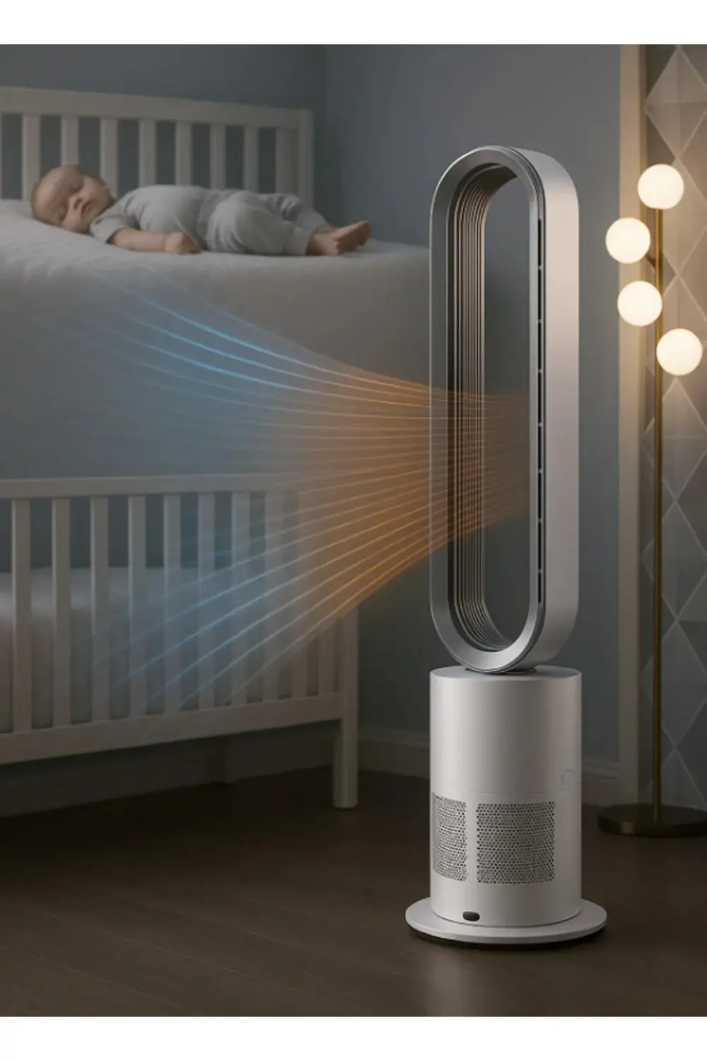 German Schweizer Alpen O2 Hepa Filtre Clean Hot Cool 3 in 1 Hava