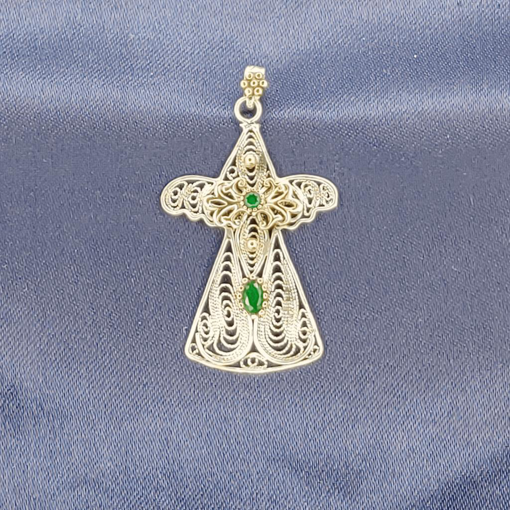 Gevheranss  Zirkon Taşli Kaftan Kolye - 210040372G12k