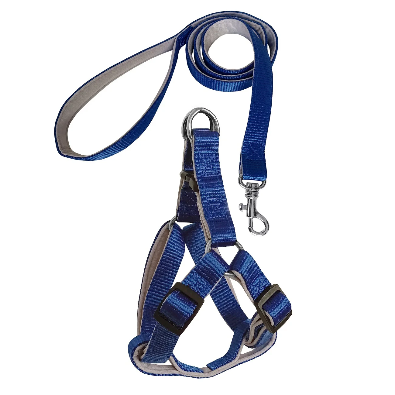 Gezdirme Kayışlı Dokuma Köpek Göğüs Tasma Seti 32*47-110 cm Mi