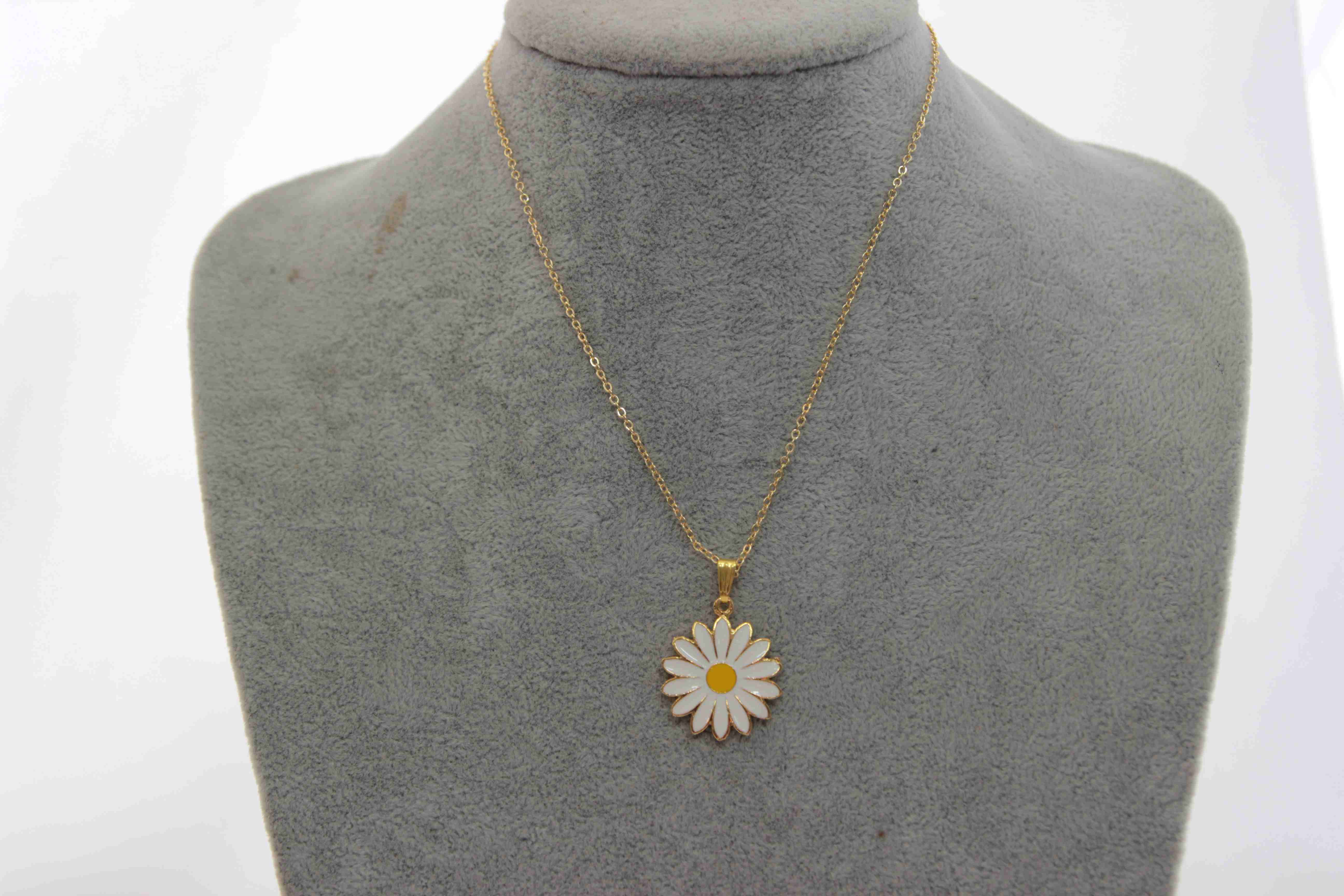 Home Gezegen Cam Küre Papatya Kolye Ve Sarılan Çift Kupa Sevgiliye Hediye