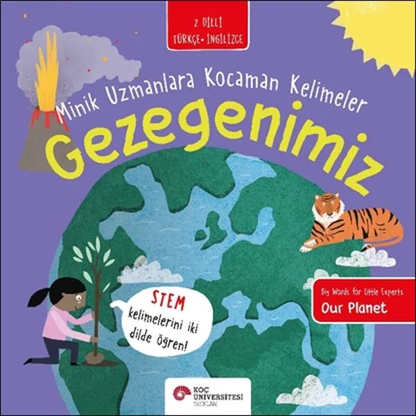 Gezegenimiz- Minik Uzmanlara Kocaman Kelimeler (İki Dilli Türkçe-İngilizce) Fiyatı, Yorumları ve Özellikleri