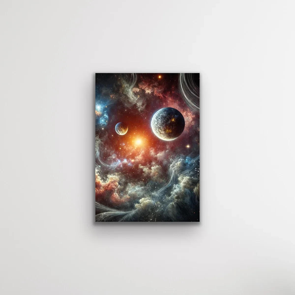 Gezegenler Kanvas Tablo 70x100cm - Duvar Dekorasyonu