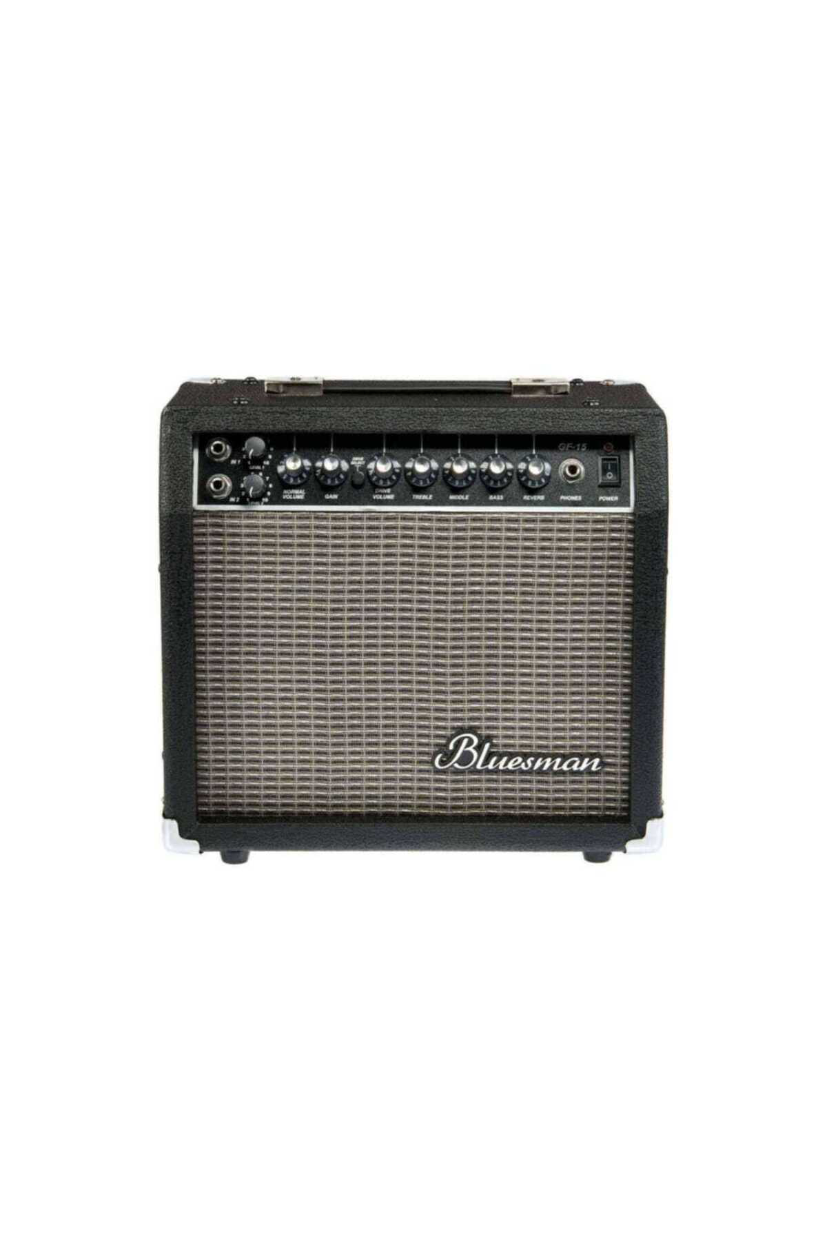 Bluesman Gf-15 Elektro Gitar Amfisi - Çift Giriş + Reverb
