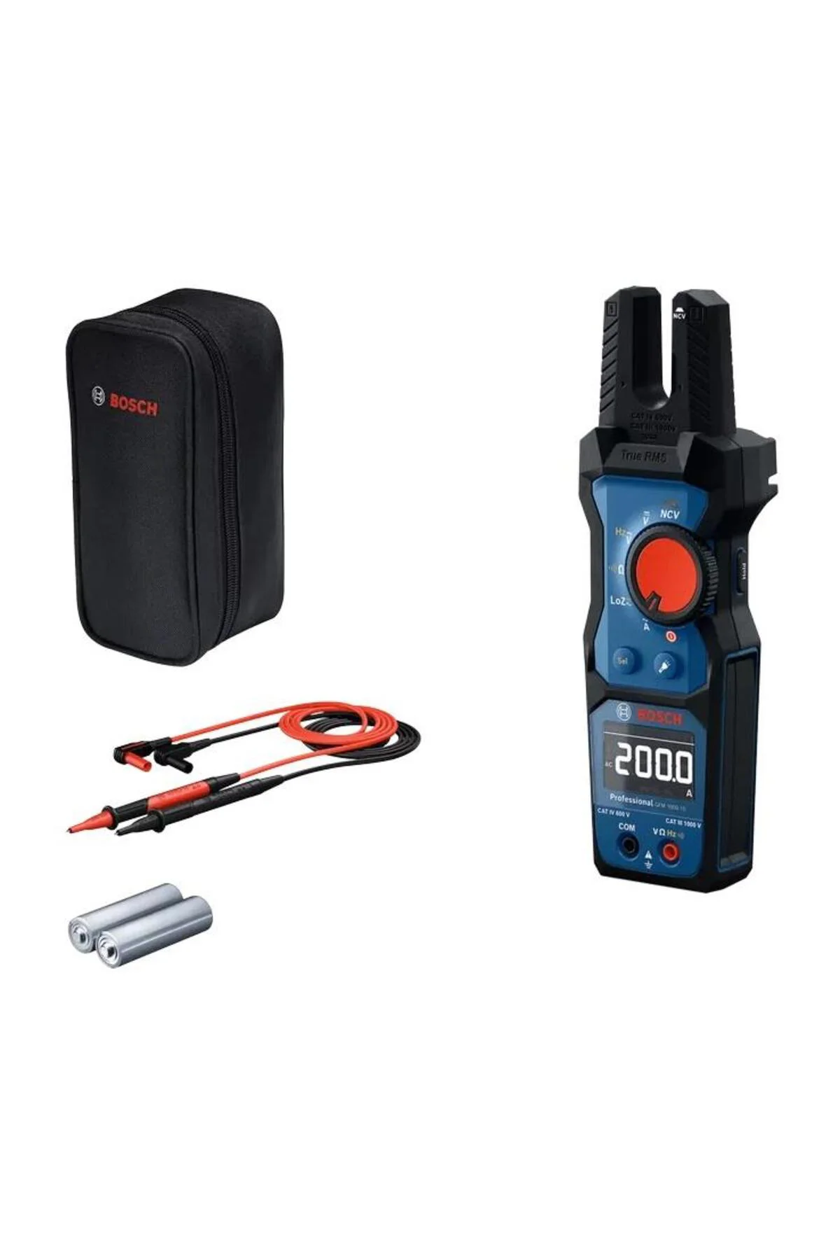 GFM 1000-15 Dijital Çatal-Açık Uçlu Pens Ampermetre 0601077400