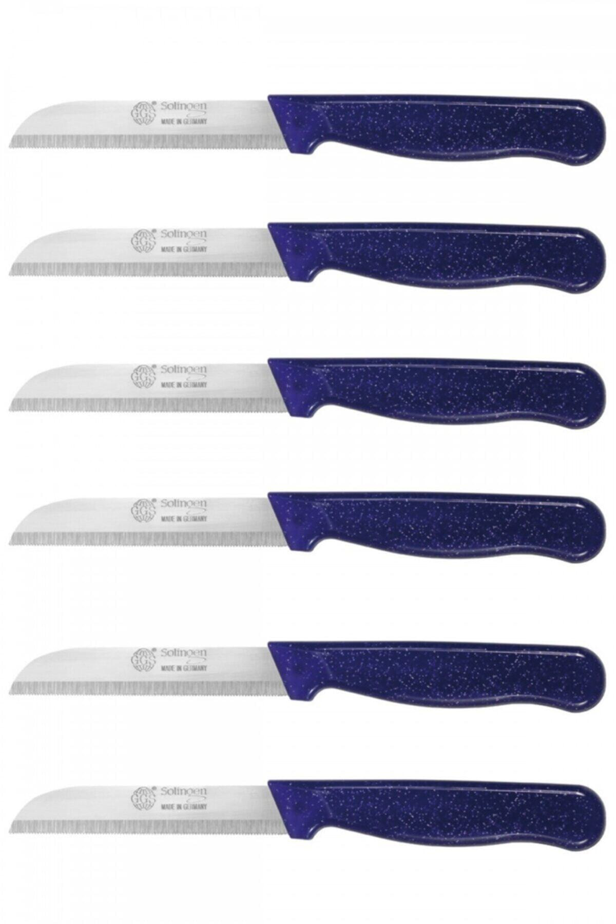 Ggs Solingen Germany Ggs Solingen Simli Meyve Bıçağı 6'Lı Lacivert