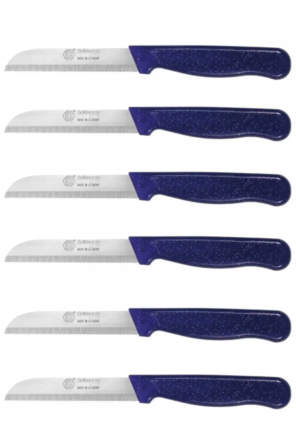 Ggs Solingen Simli Meyve Bıçağı 6'lı Lacivert