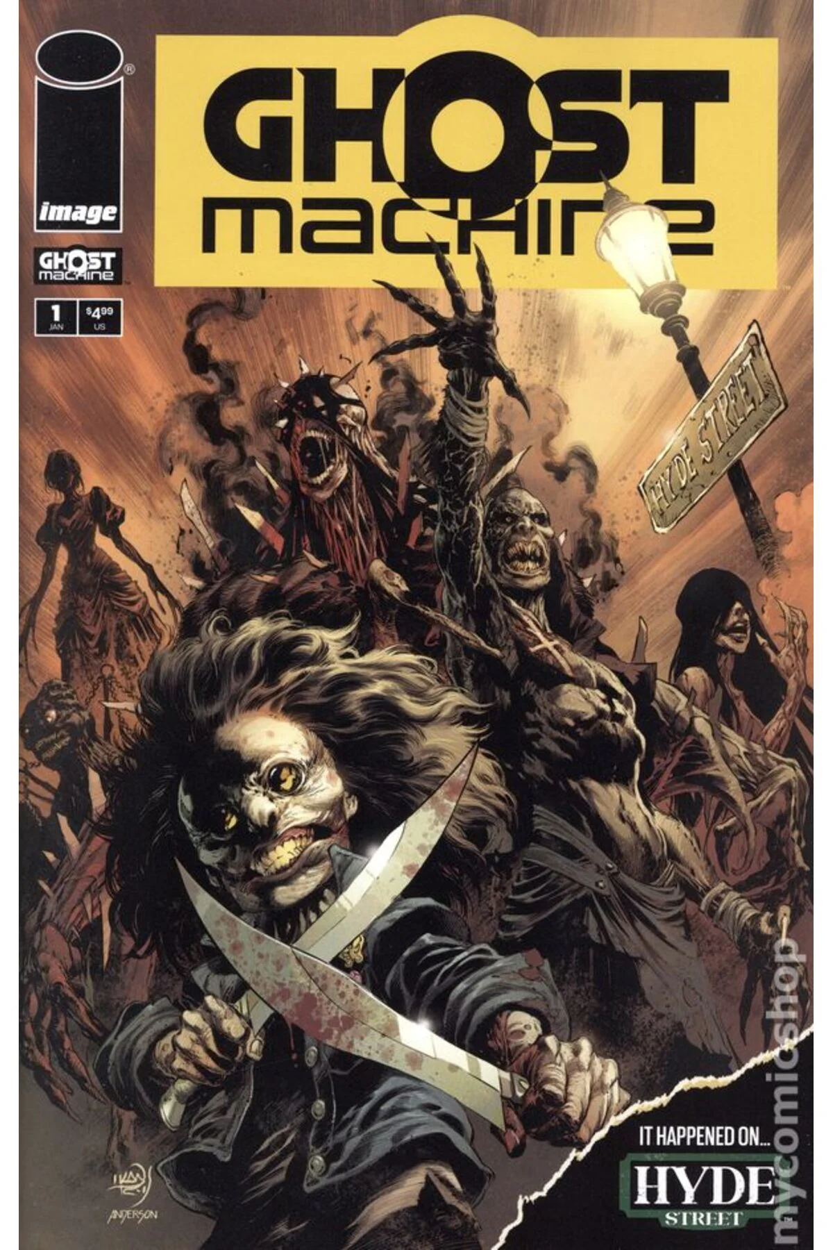 Ghost Machine #1J (ingilizce)