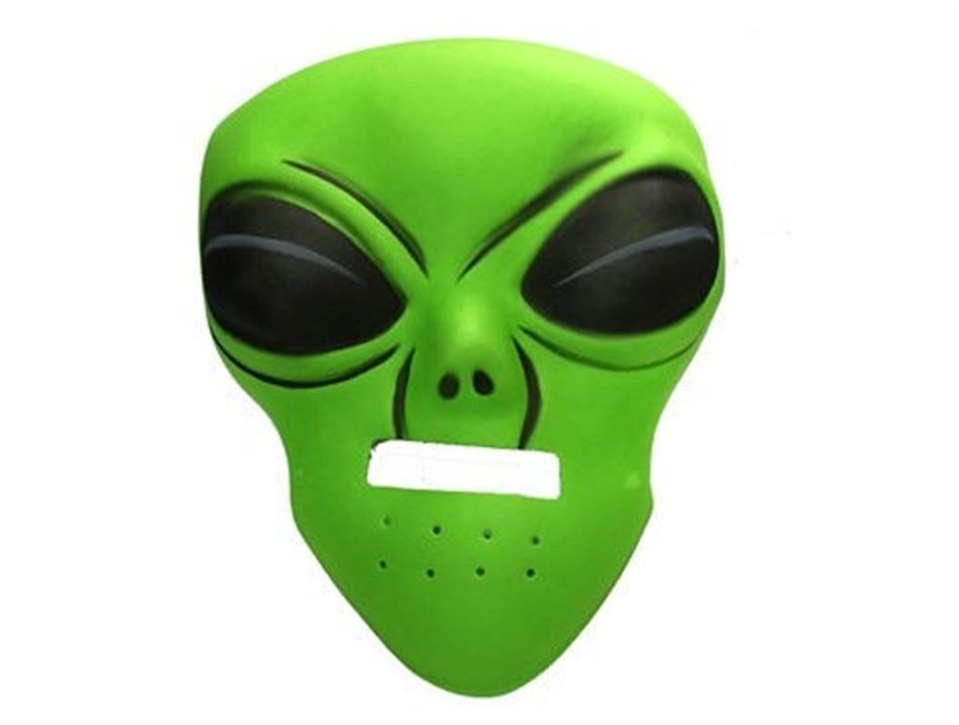 Ghoulish Productions Green Alien Mask 45x30 cm ( UZAYLI ) Ghoulish Productions Green Alien Mask 45x30 cm ( UZAYLI )