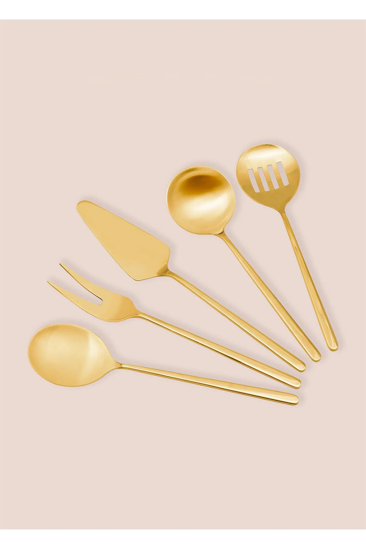 Giallo Servis Seti Gold 5 Parça