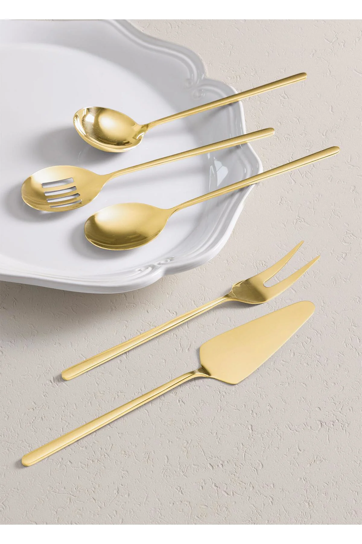 Giallo Servis Seti Gold 5 Parça