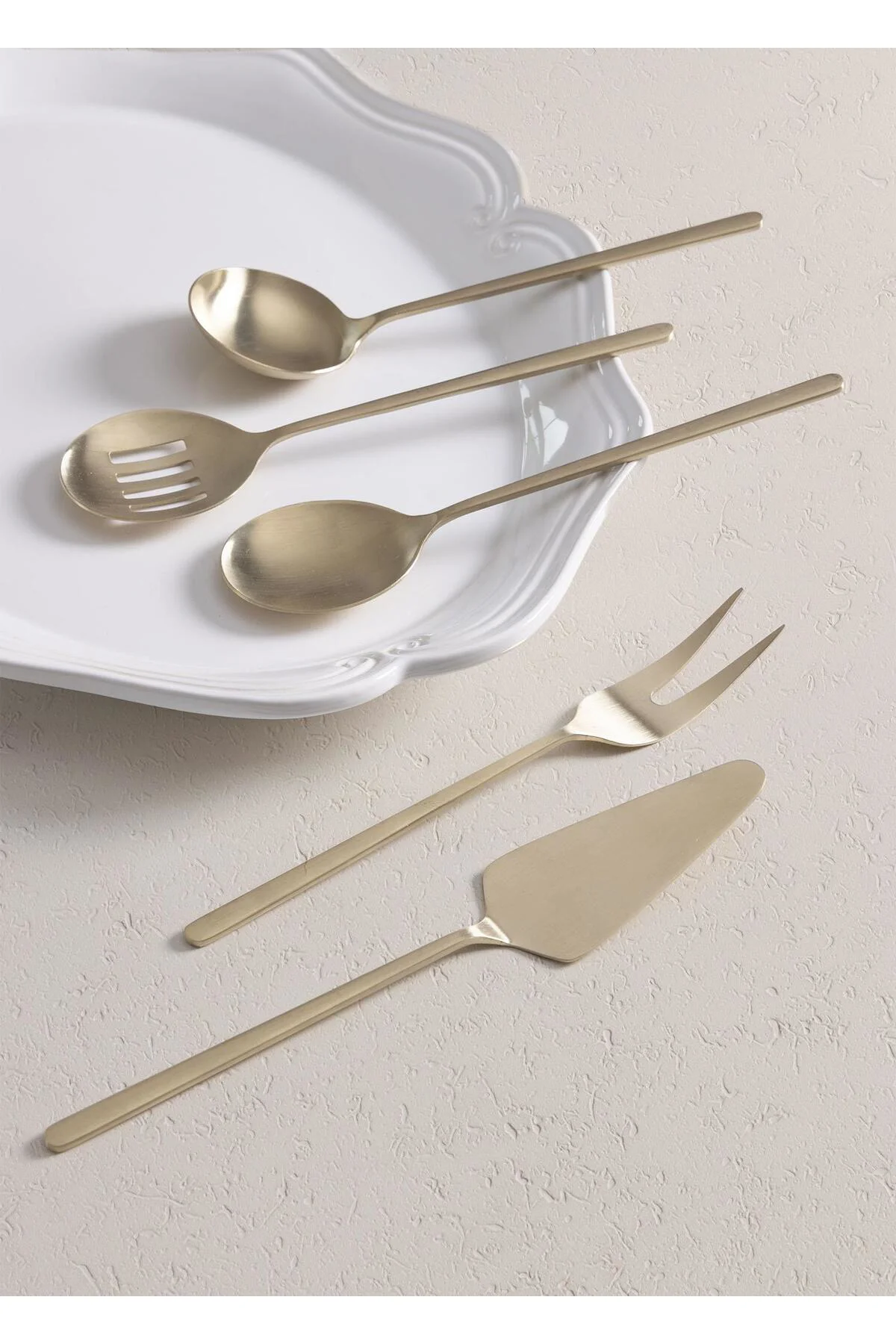 Giallo Servis Seti Gold 5 Parça