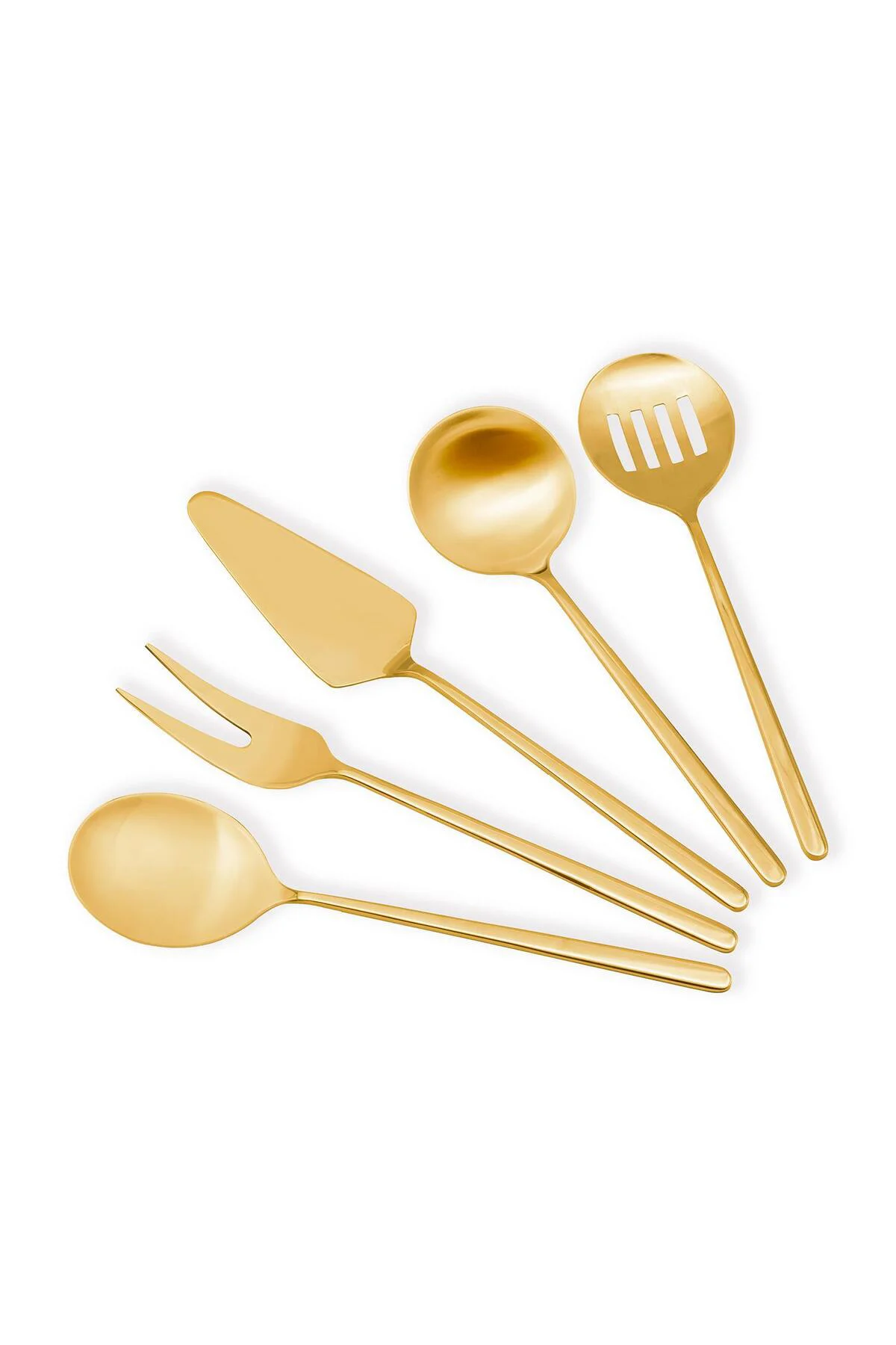 Giallo Servis Seti Gold 5 Parça