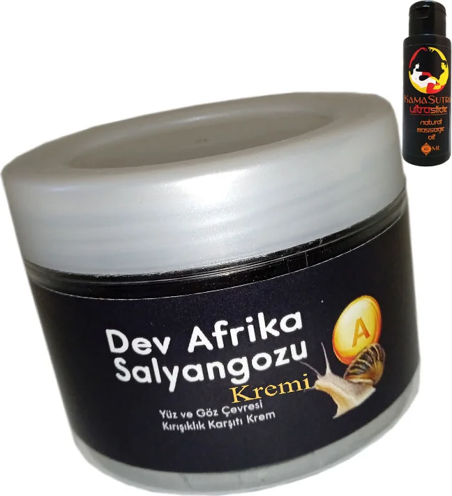 Giant Afrikasalyangozu Kremi Yaşlanma Karşıtı 100ml + L.kamasutra ile Uyumlu Erotik Masaj Yağı 60ml Fiyatı, Yorumları ve Özellikleri