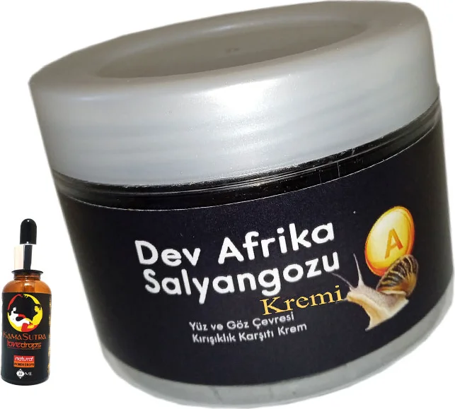 Giant Yaşlanma Karşıtı Dev Afrika Salyangozu Kremi 100ml + Kadın Uyarıcı Damla Fiyatı, Yorumları ve Özellikleri