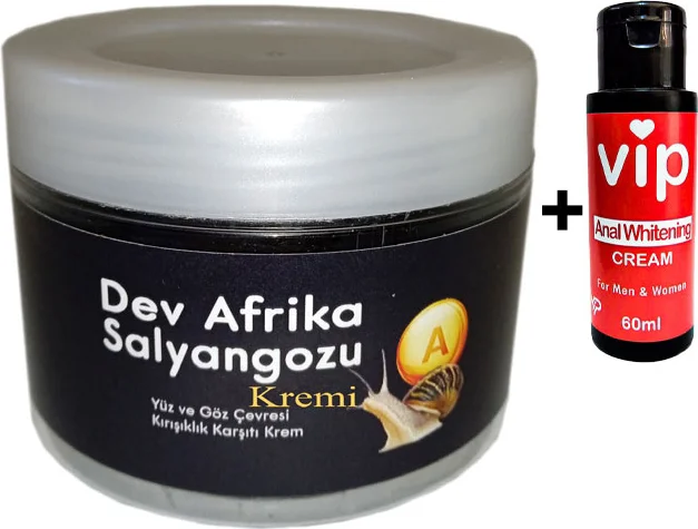 Giant Yaşlanma Karşıtı Afrikasalyangozu Kremi + Vip Analrenk Açıcı Kremi Seti Fiyatı, Yorumları ve Özellikleri