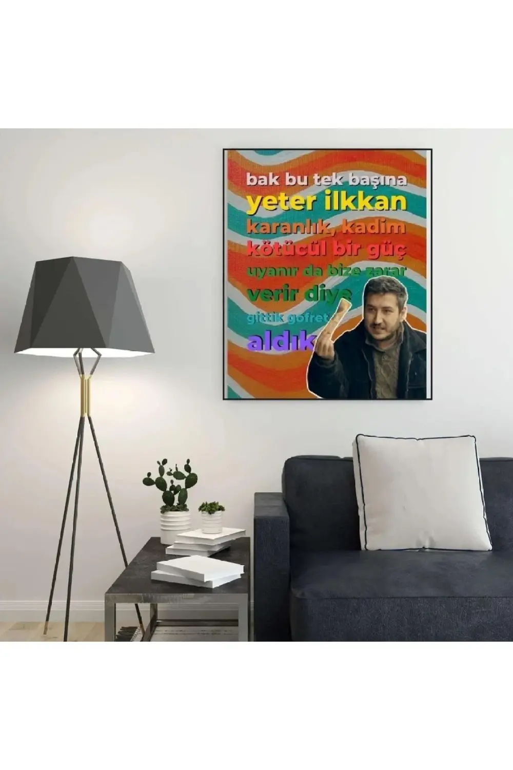 Gibi Dizi Ilkkan Yılmaz Mdf Tablo (27x18)