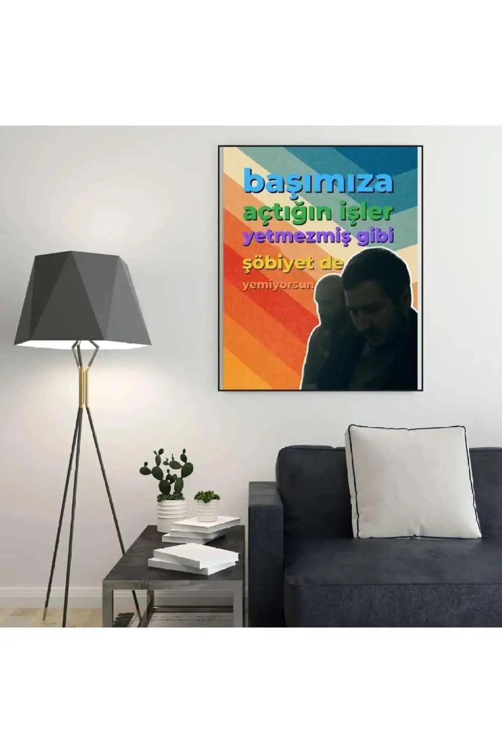 Gibi Dizi Ilkkan Yılmaz Mdf Tablo (27x18)
