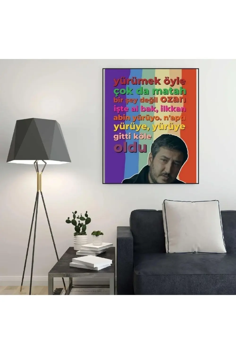 Gibi Dizi Ilkkan Yılmaz Mdf Tablo (27x18)