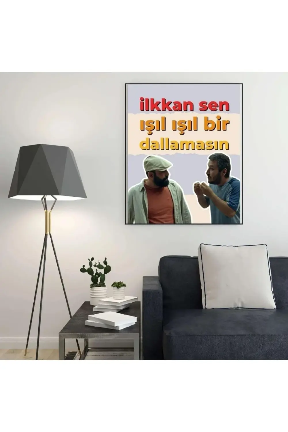 Gibi Dizi Ilkkan Yılmaz Mdf Tablo (27x18)