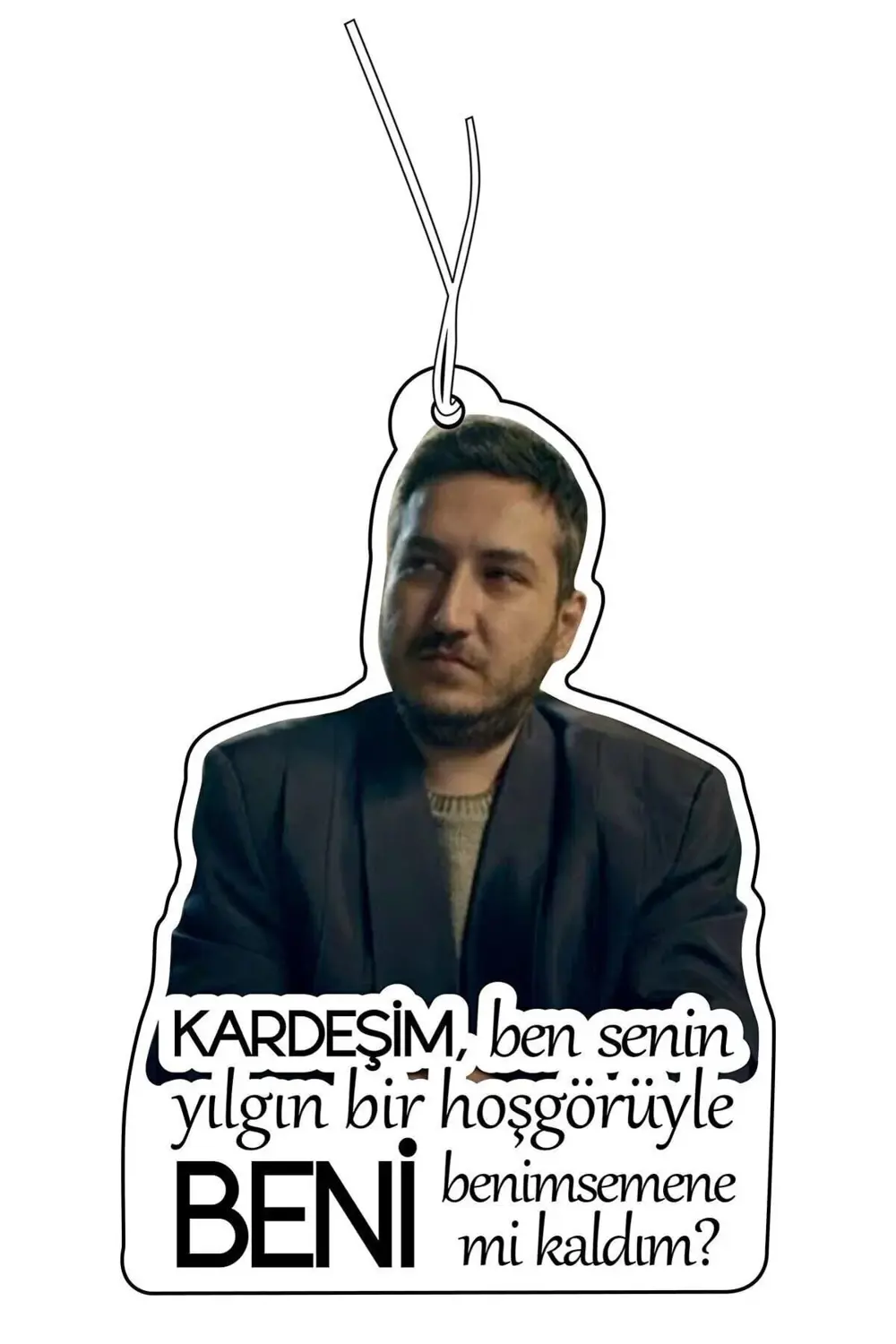 Gibi Yılmaz Komik Tasarımlı Dekoratif Oto Kokusu Ve Aksesuarı