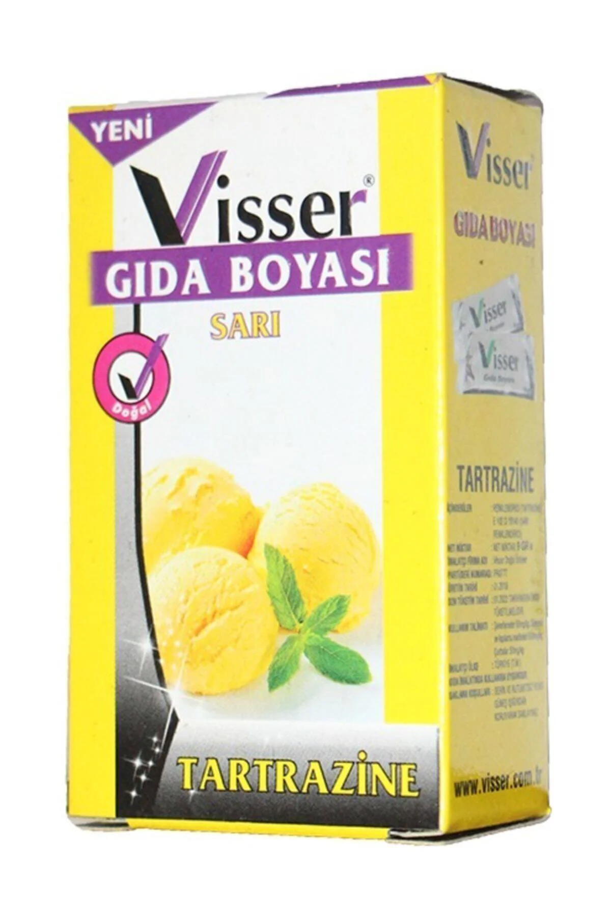 Gıda Boyası Sarı Renk 9 gr G.b