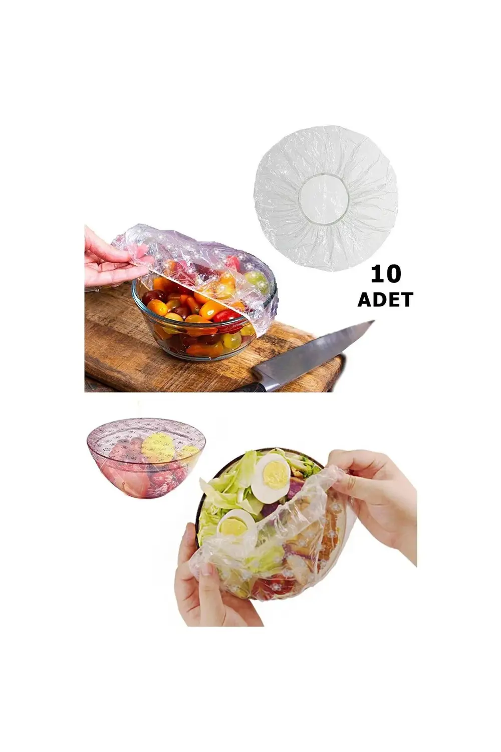 Gıda Koruma Bonesi Tencere Tabak Koruma Bonesi Karpuz Kavun Korum