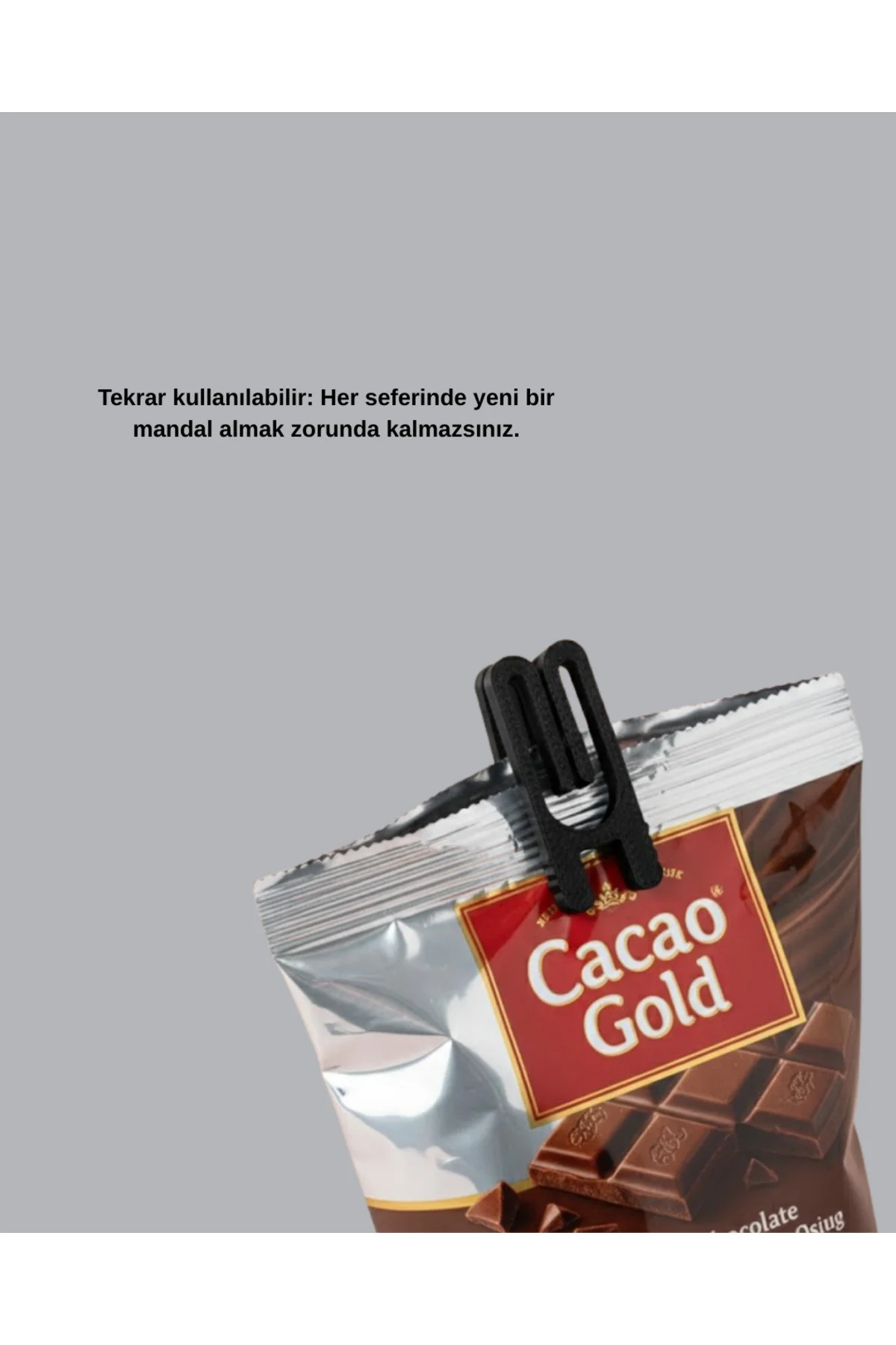 Gıda Saklama Mandalı Tazelik Koruyucu Pratik Tasarım - Lisinya