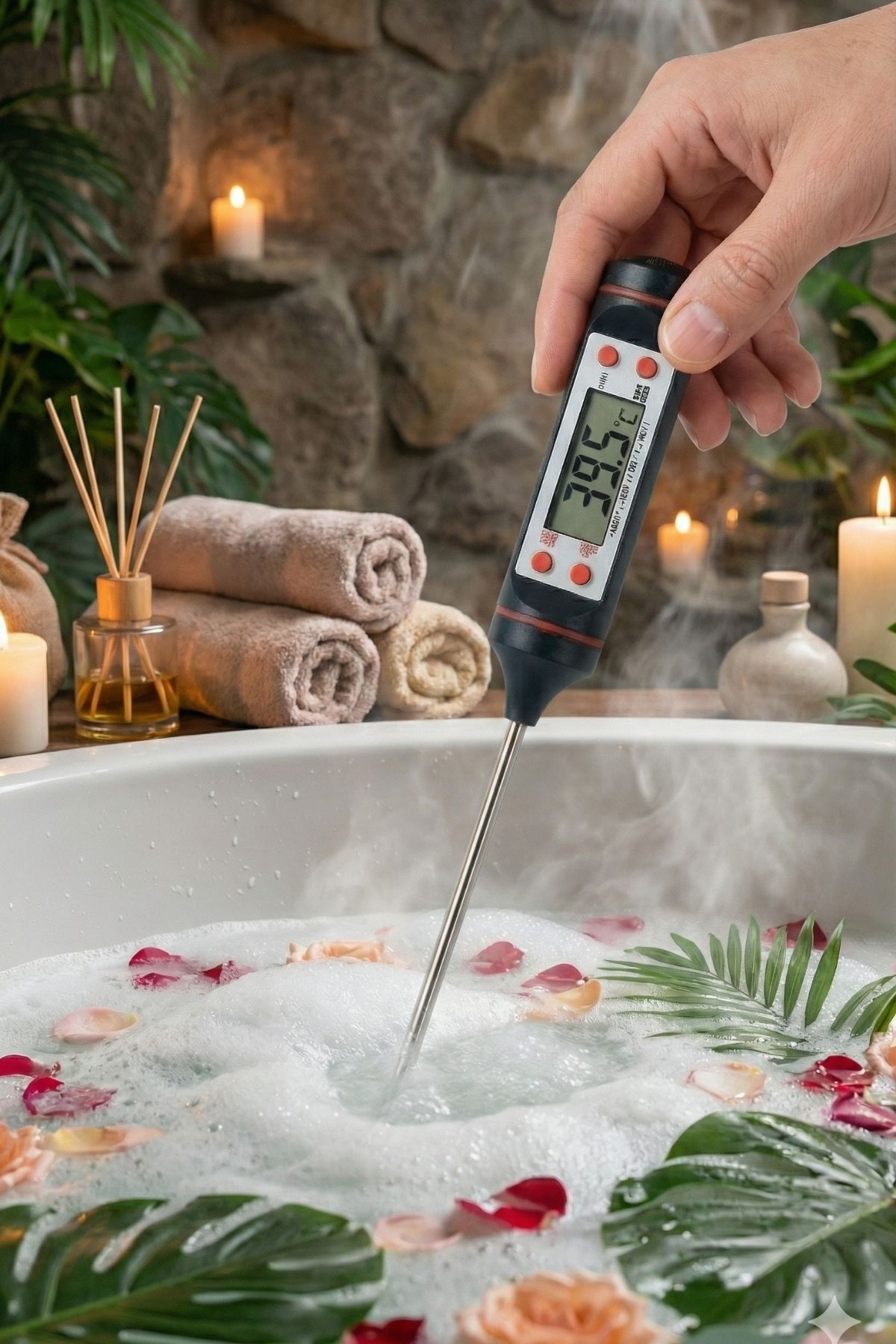 Gıda Termometresi Mutfak Yoğurt Mama Et Tavuk Balık İçin Hassas Ö