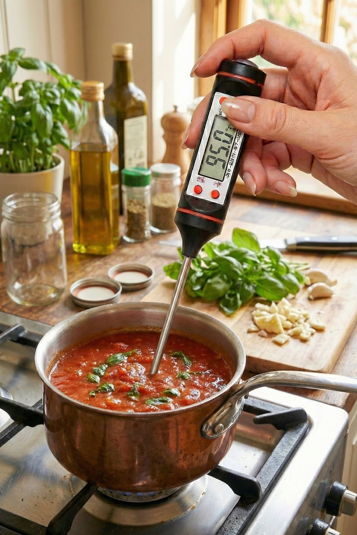 Gıda Termometresi Mutfak Yoğurt Mama Et Tavuk Balık İçin Hassas Ö