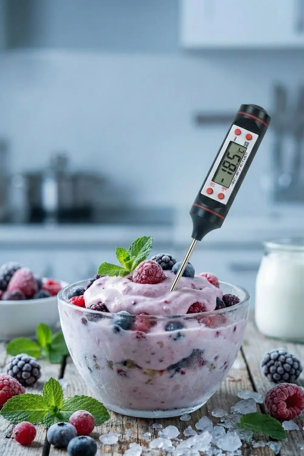 Gıda Termometresi Mutfak Yoğurt Mama Et Tavuk Balık İçin Hassas Ö